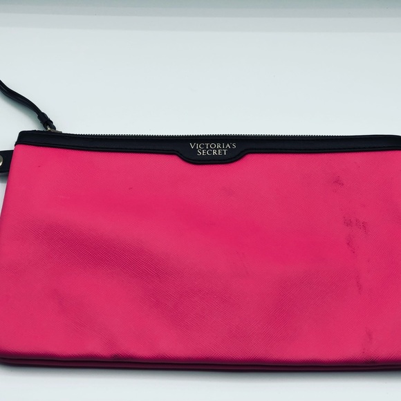 Victoria’s Secret hot pink pouch tote - Picture 2 of 5